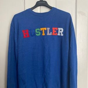 Hustler crew neck sweatshirt